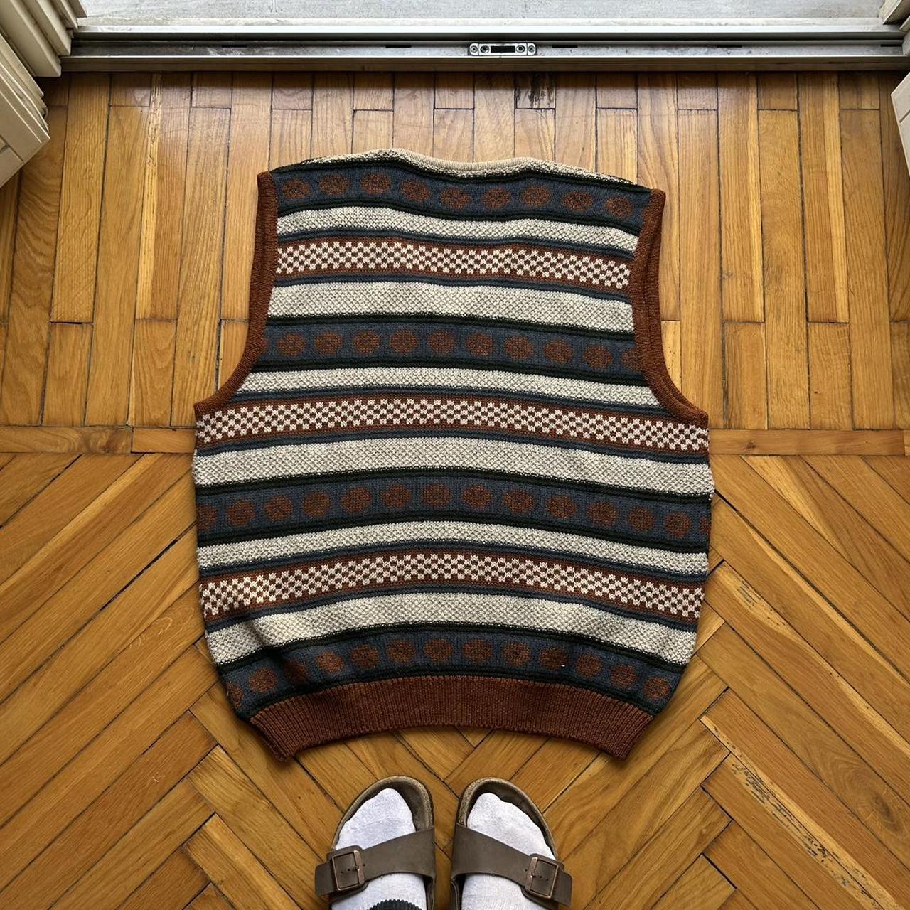 1980s CP Company Knitted Vest L