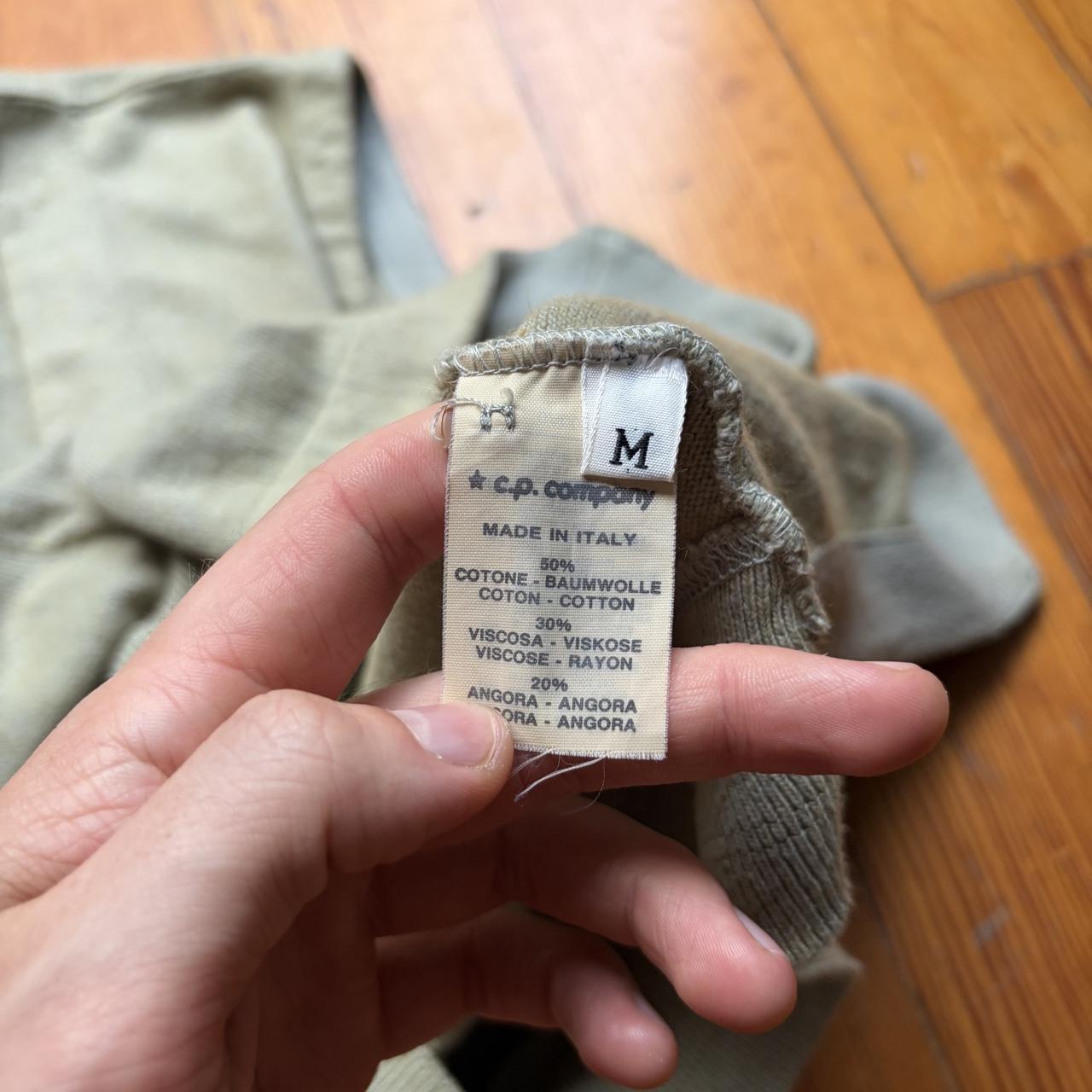 1980s CP Company Knitted Vest Green M