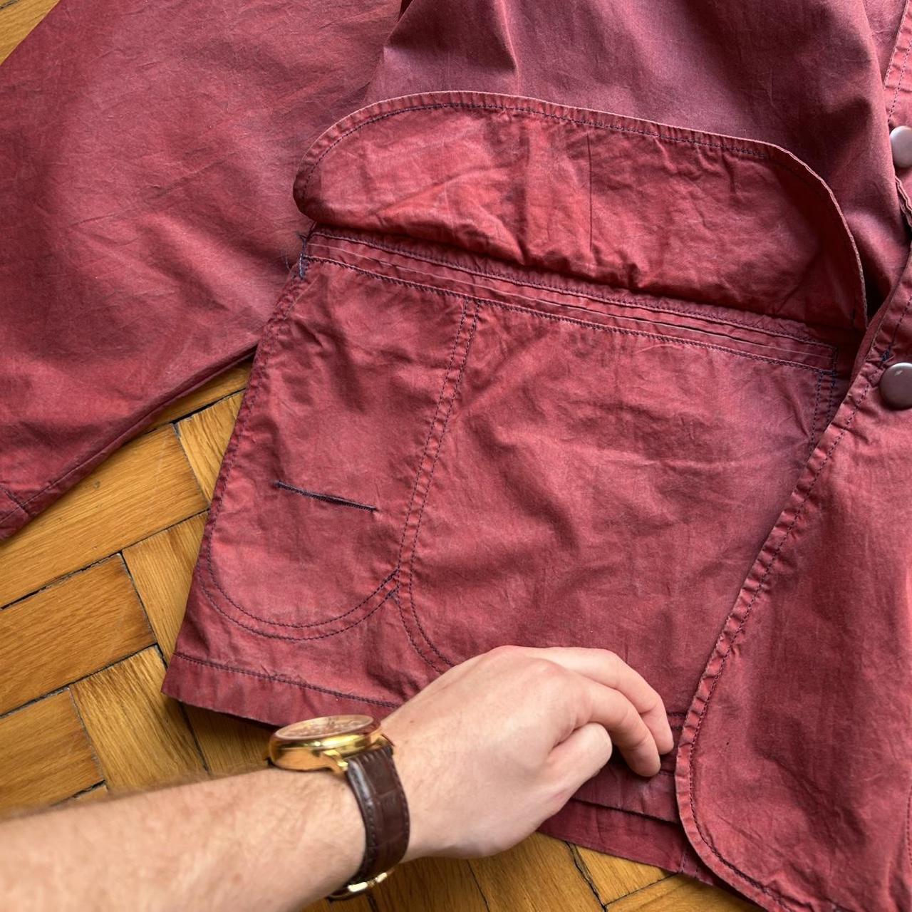 1987 CP Company Chore Jacket Burgundy XL