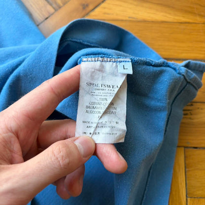 S/S 2005 Stone Island Polo Shirt Blue L