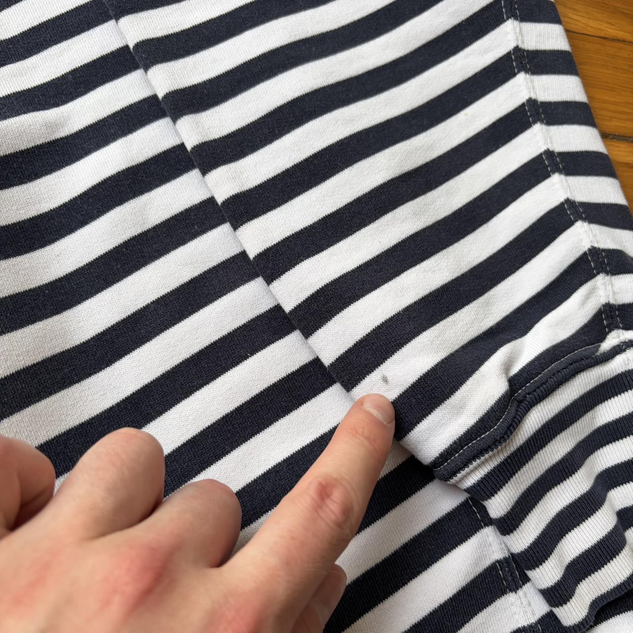 1980s Best Company Striped Sweatshirt L