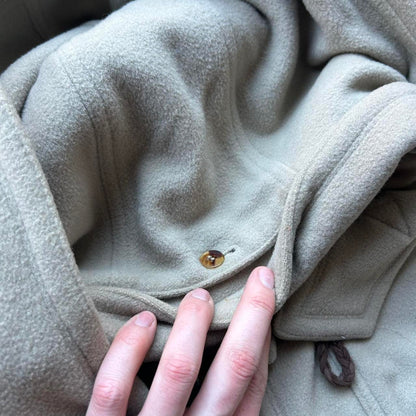 1990s Hugo Boss Duffle Coat XL