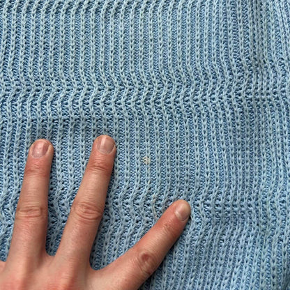 1980s Cerruti 1881 Knitted Vest Blue XL