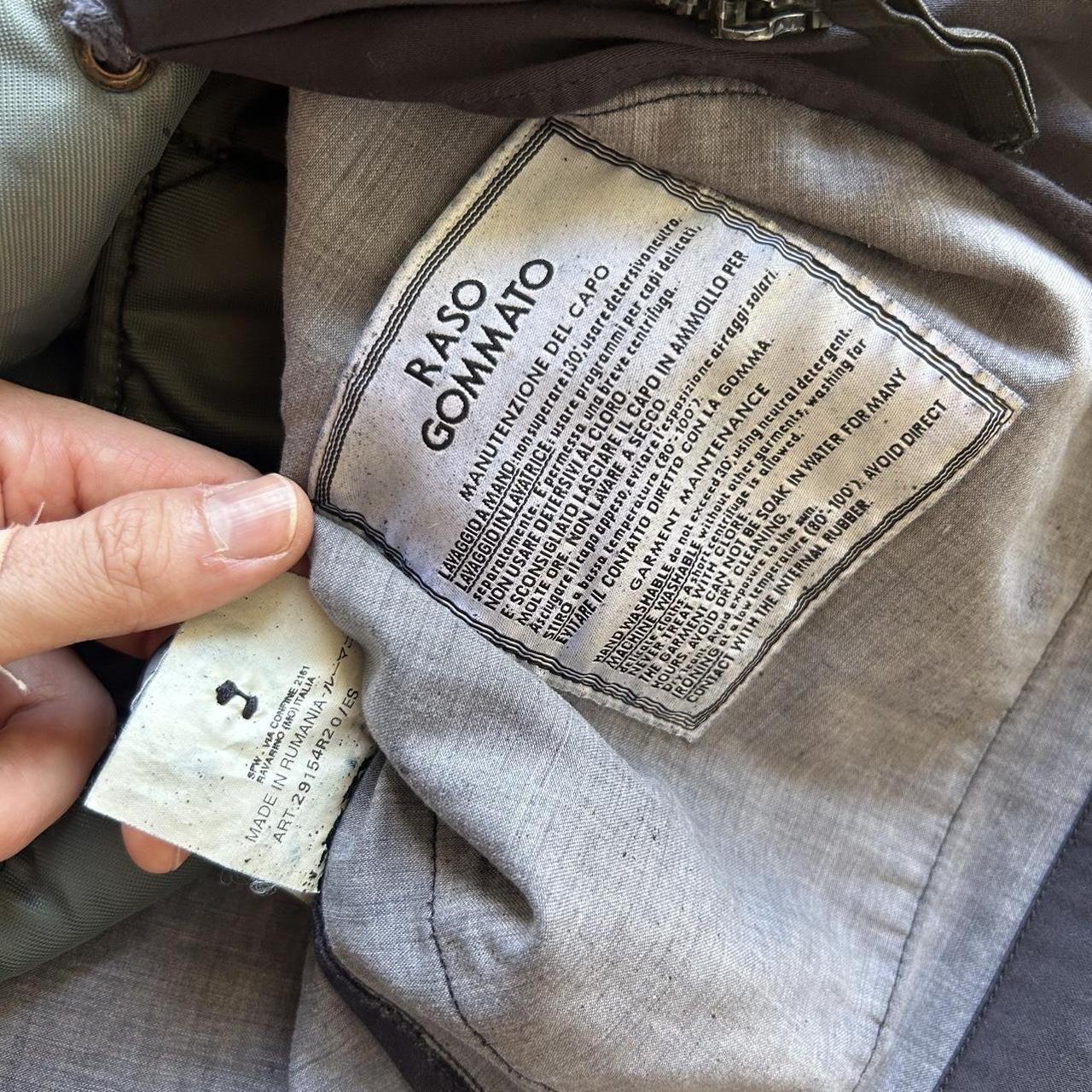 A/W 1998 Stone Island Raso Gommato Jacket L