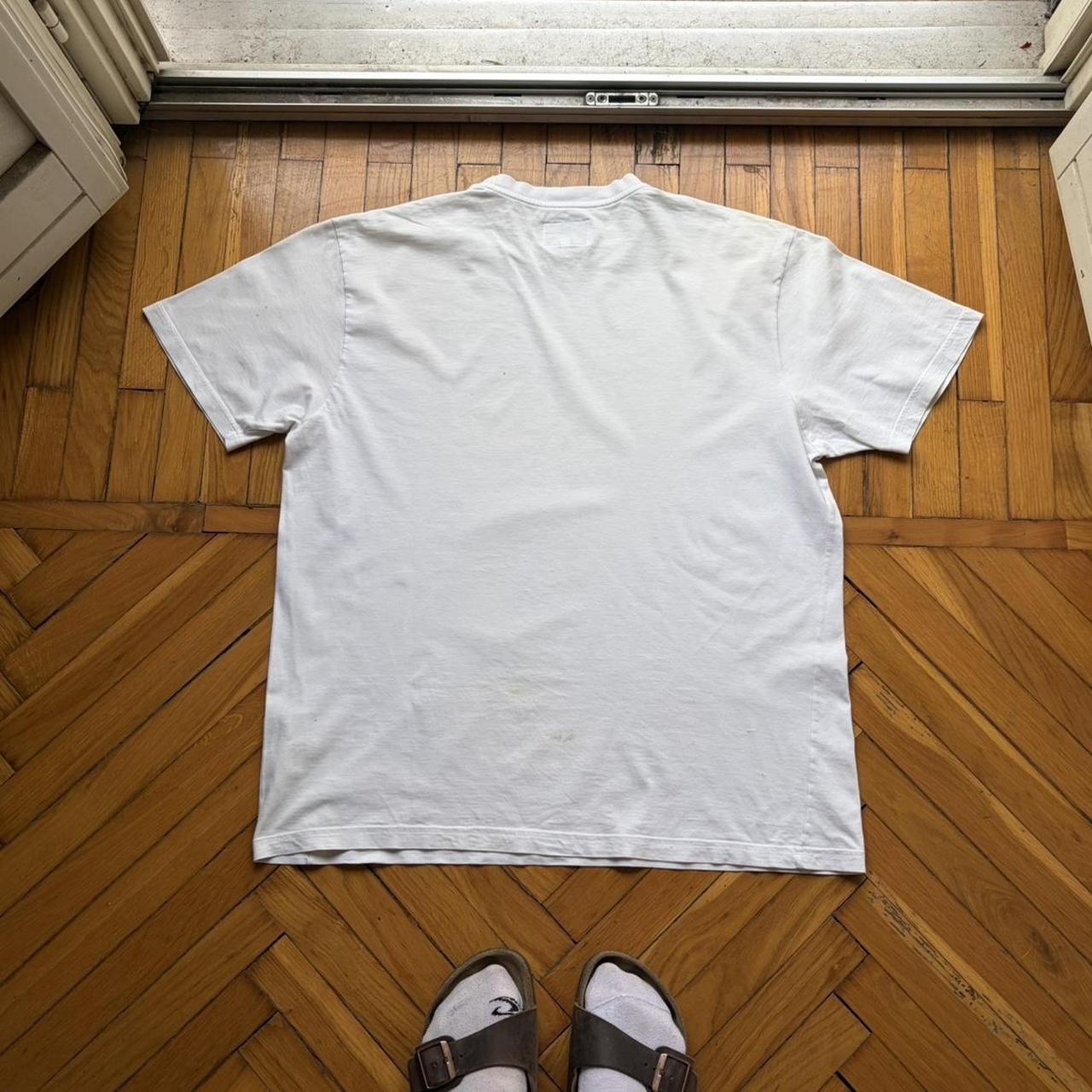 1990s Armani Jeans Basic T Shirt White L
