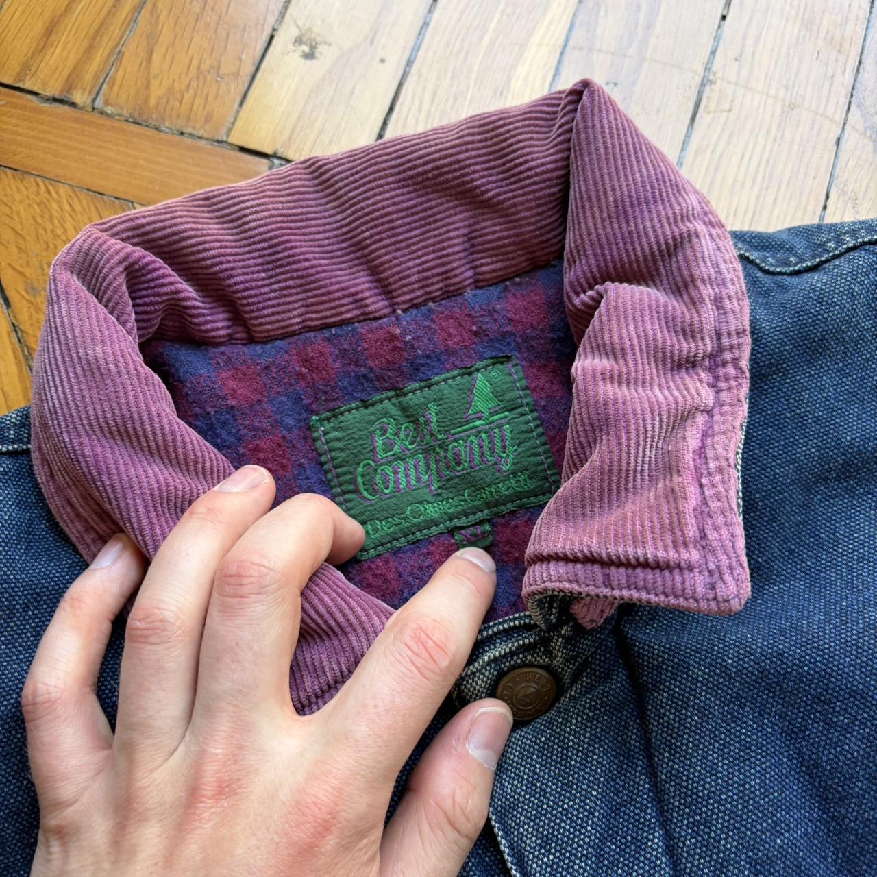 1980s Best Company Denim Jacket Blue XL