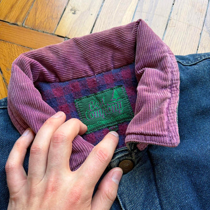1980s Best Company Denim Jacket Blue XL