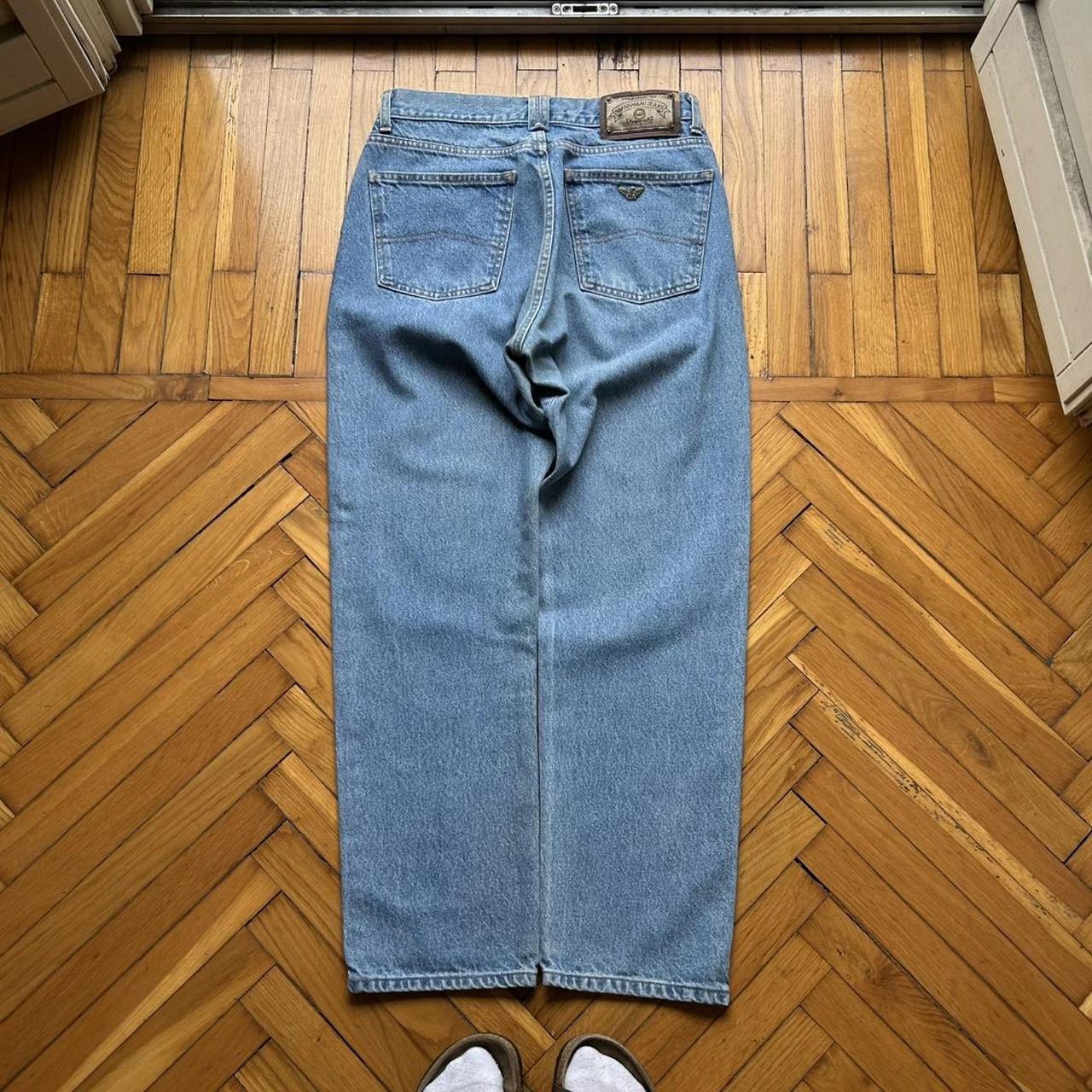 1990s Armani Jeans Blue 32W 30L
