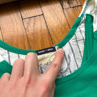 1980s Emporio Armani Vest Green M