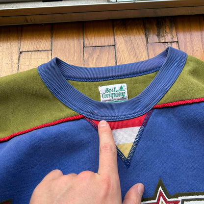 1980s Best Company Basketball Sweatshirt L