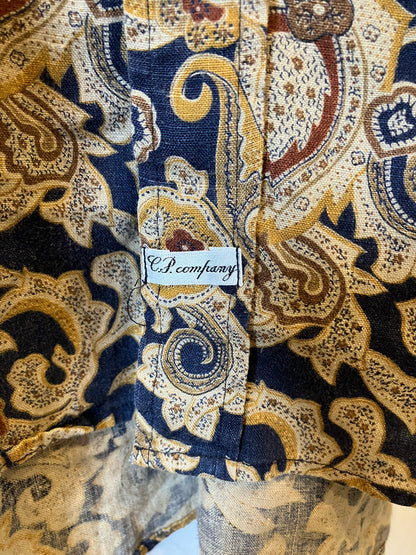 1980s CP Company Pattern Shirt XL