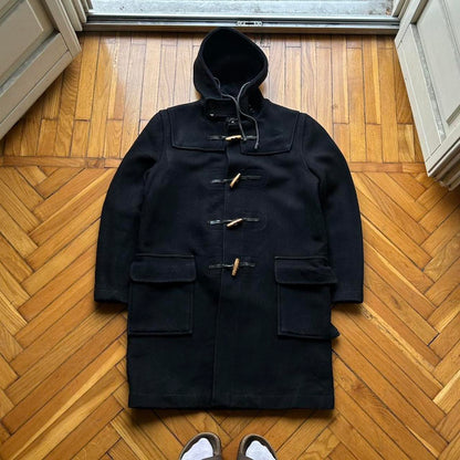 1990s Gloverall Duffle Coat Black M