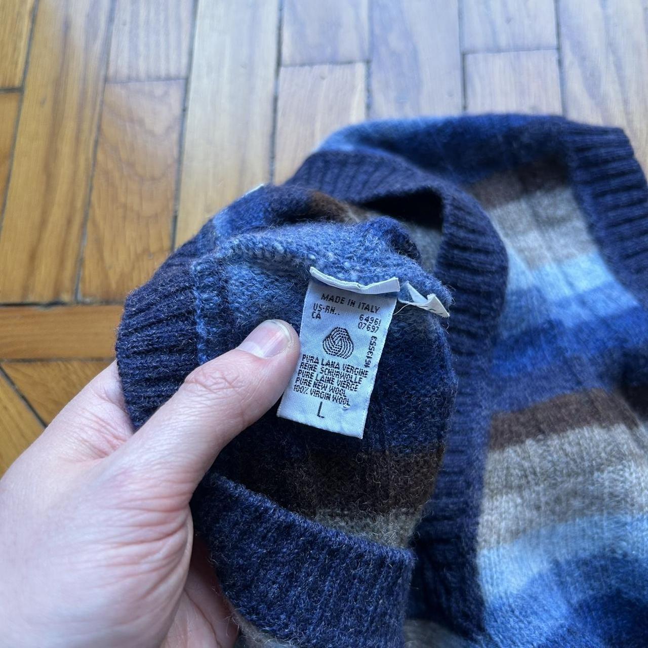 1990s Benetton Knitted Sweater Vest L