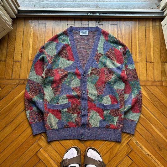 1990s Missoni Sport Knitted Cardigan M