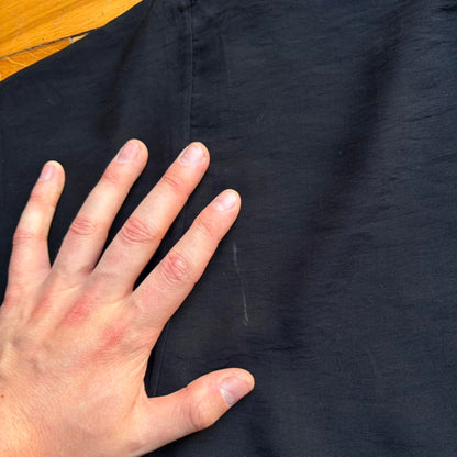 1990s Armani Jeans Polo Shirt Black M