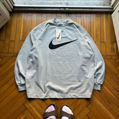 1990s BNWT Nike Sweatshirt Grey XL