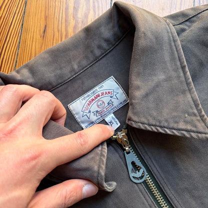 1990s Armani Jeans Full Zip Shirt XL