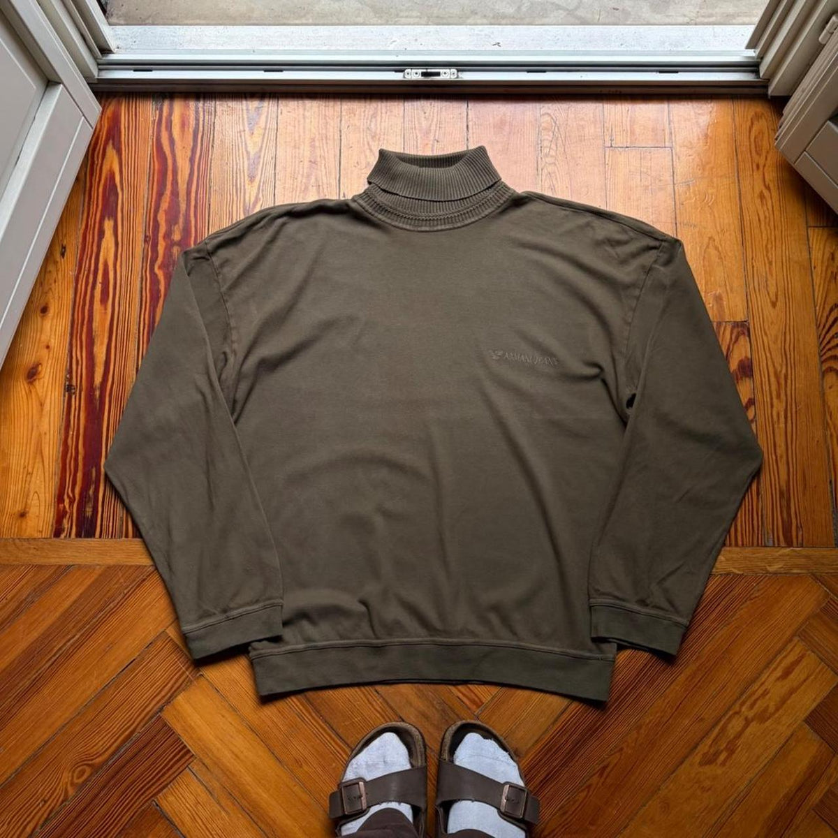 1990s Armani Jeans LS T Shirt XL