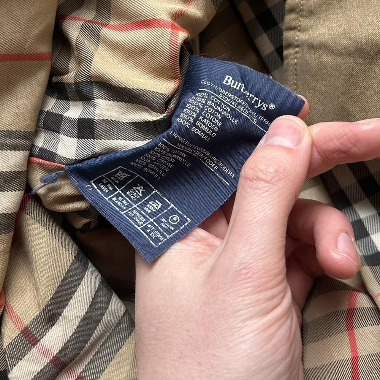 1990s Burberry Trench Coat Tan Women's M