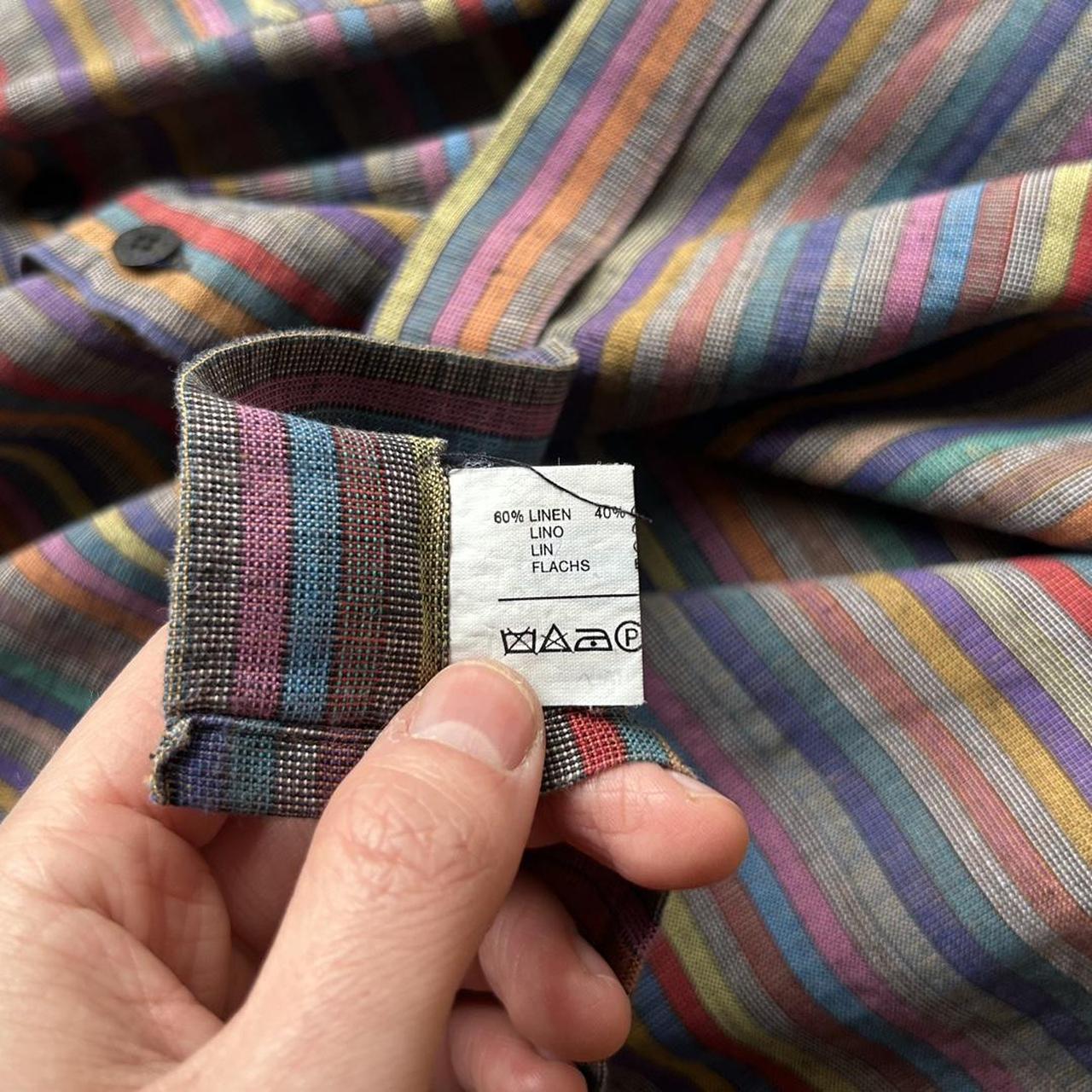 1990s Missoni Striped Shirt L