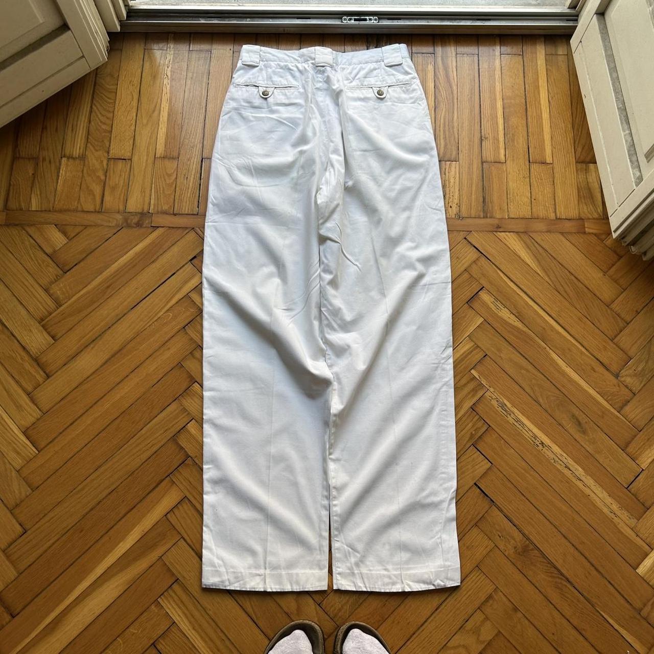 1990s Emporio Armani Trousers White 30W 34L
