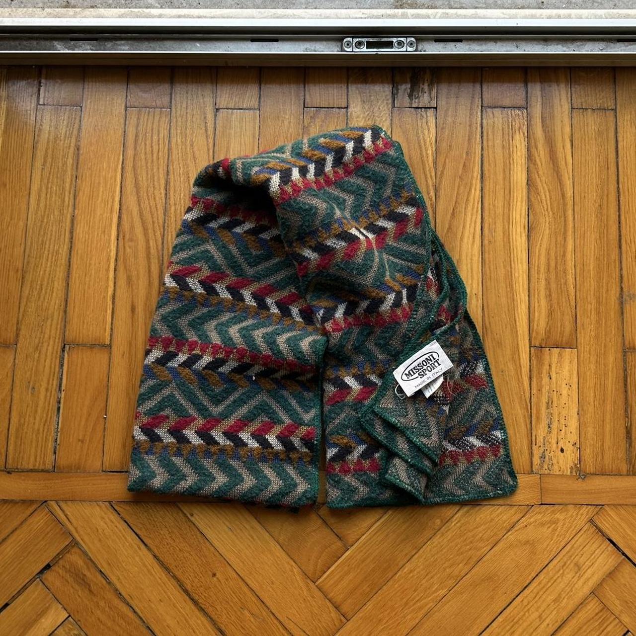 1990s Missoni Sport Knitted Scarf OS