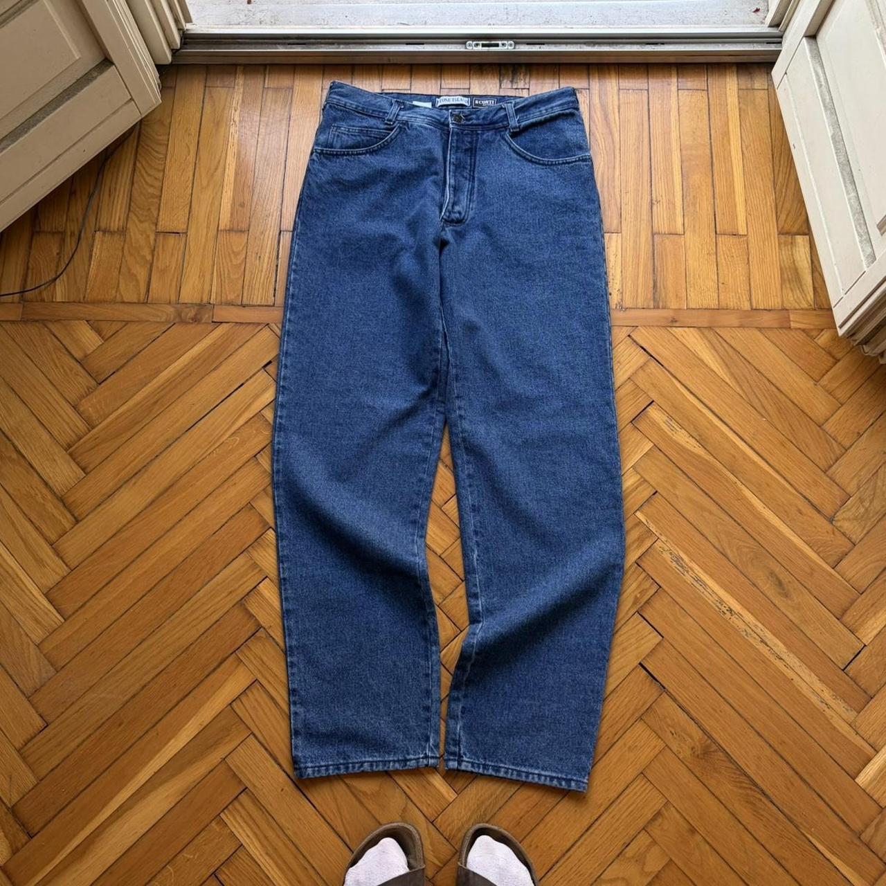 1990s Stone Island Jeans Blue BNWT 34W 32L