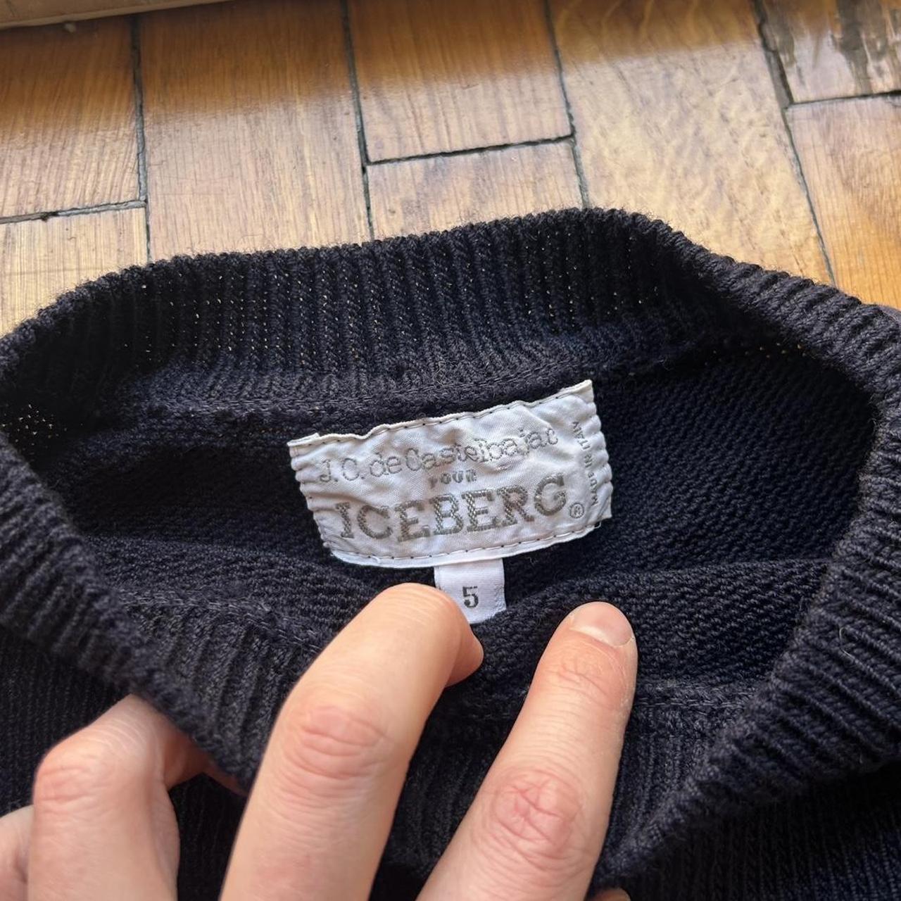 1990s Jc De Castelbajac 'Marine' Knitted Jumper M