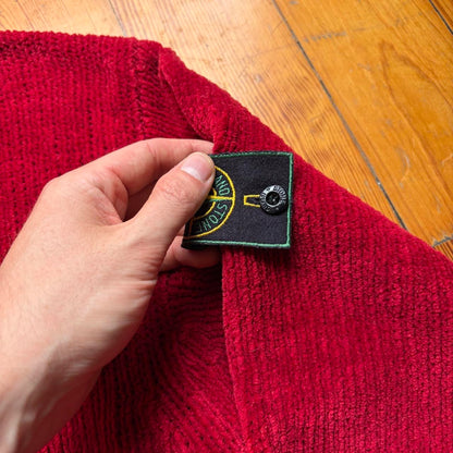 A/W 1997 Stone Island Chenille Knitted Jumper S