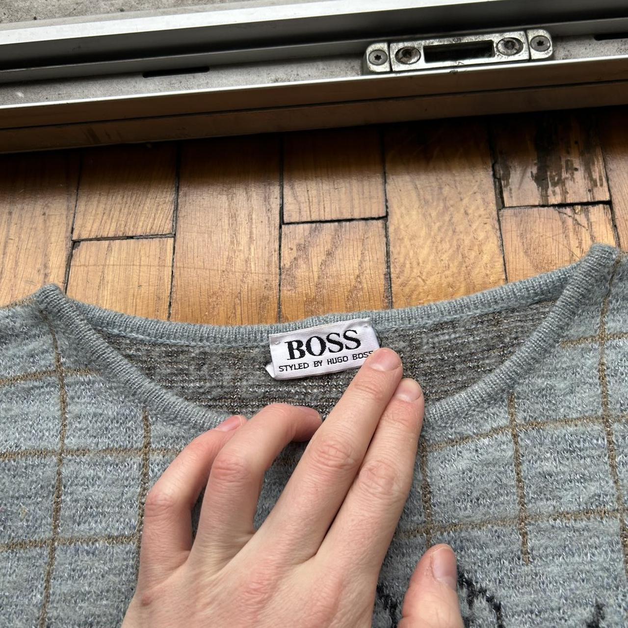 1980s Hugo Boss Knitted Jumper M