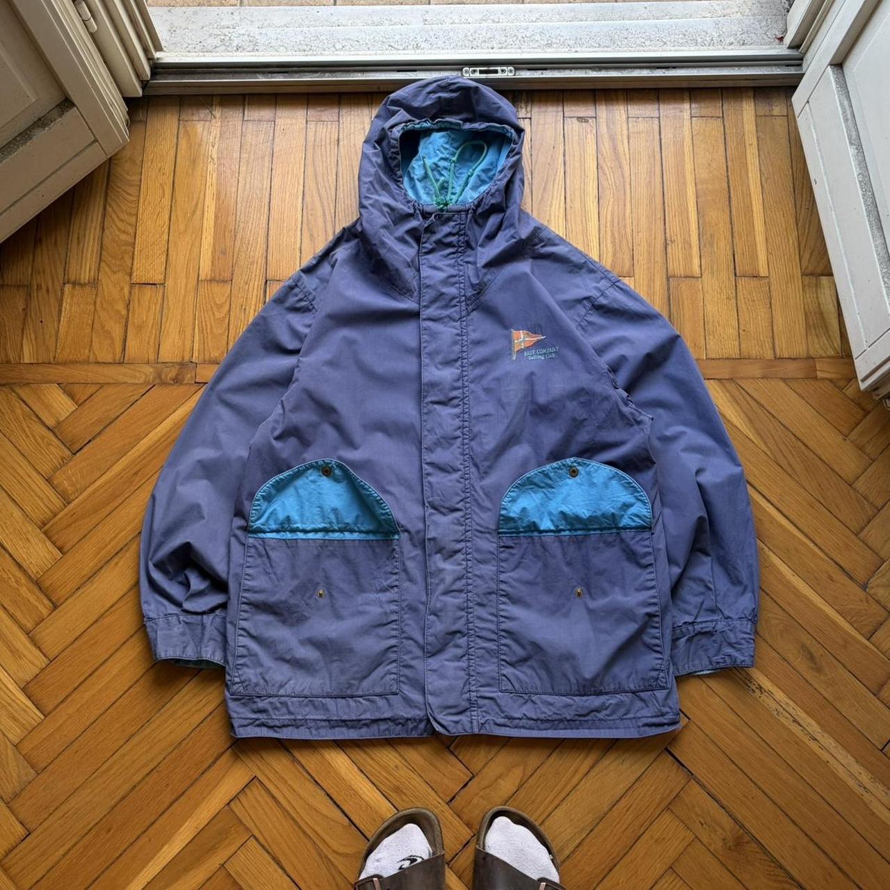 1980s Best Company Jacket Blue L