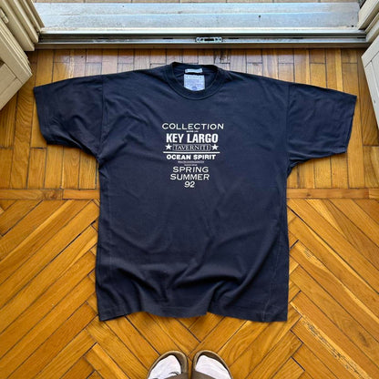 1992 J Taverniti Staff T Shirt Navy M