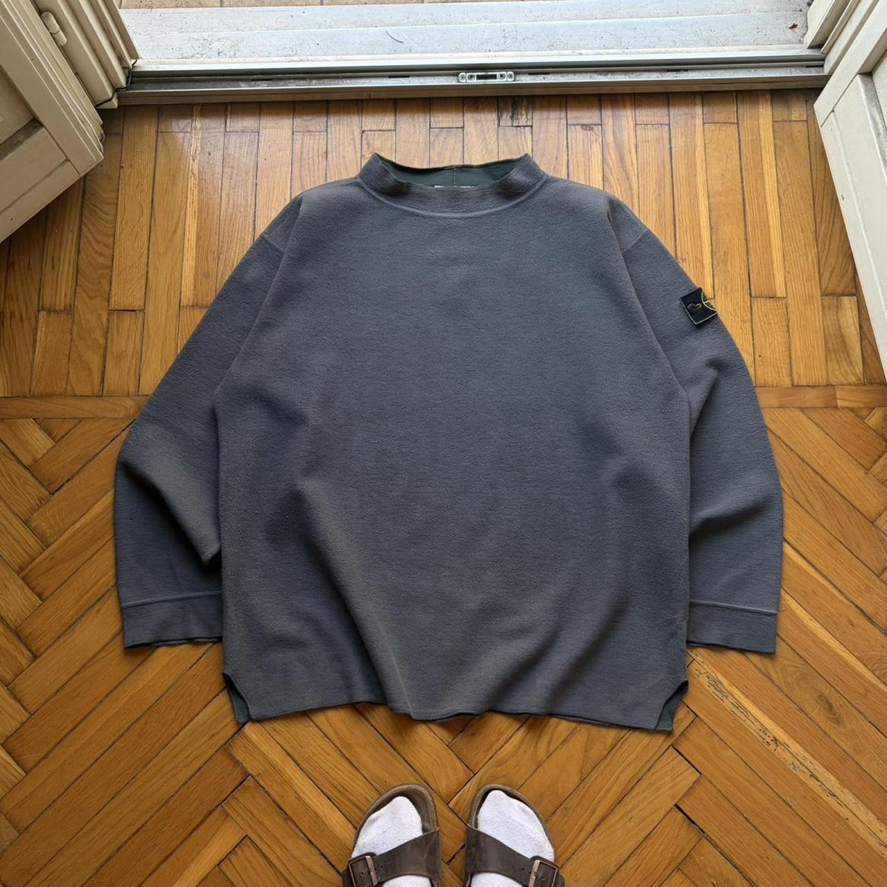 A/W 1995 Stone Island Fleece Sweatshirt Navy XL