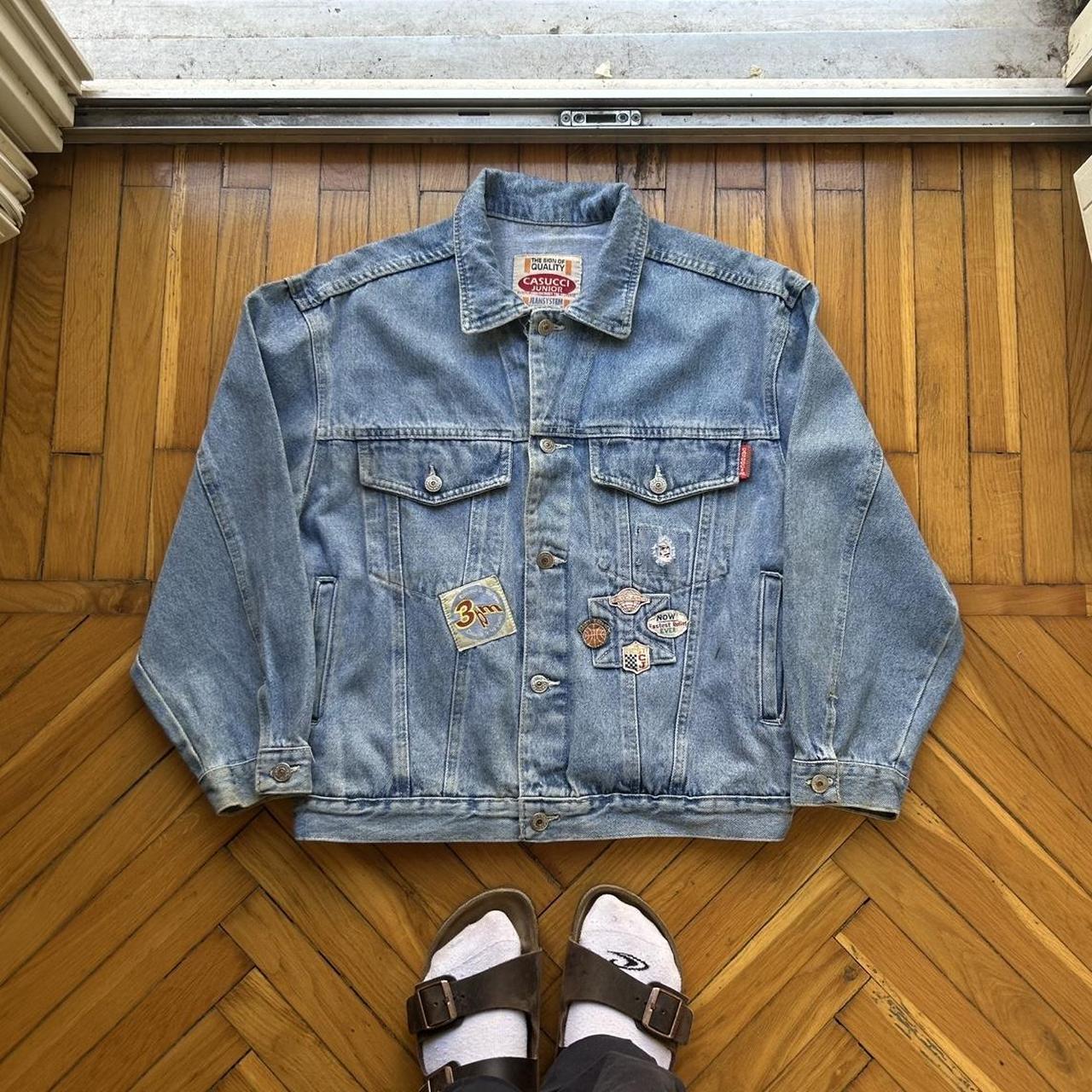 1990s Casucci Denim Jacket Blue S