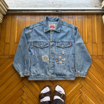 1990s Casucci Denim Jacket Blue S