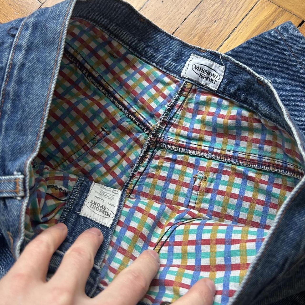 1990s Missoni Sport Jeans Blue 32W 28L