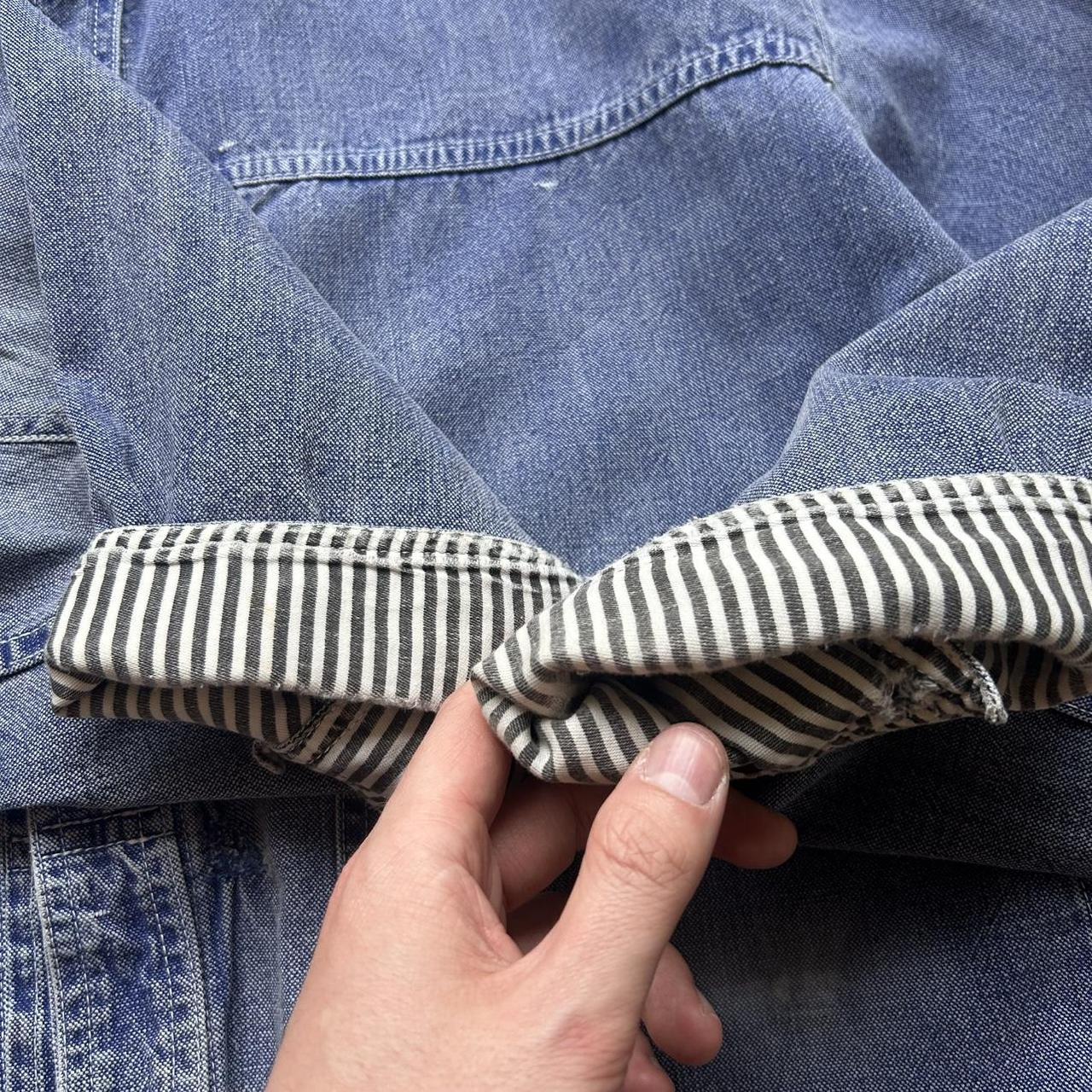 1986 Stone Island Pigment Denim Carpenter Jacket L