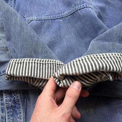 1986 Stone Island Pigment Denim Carpenter Jacket L