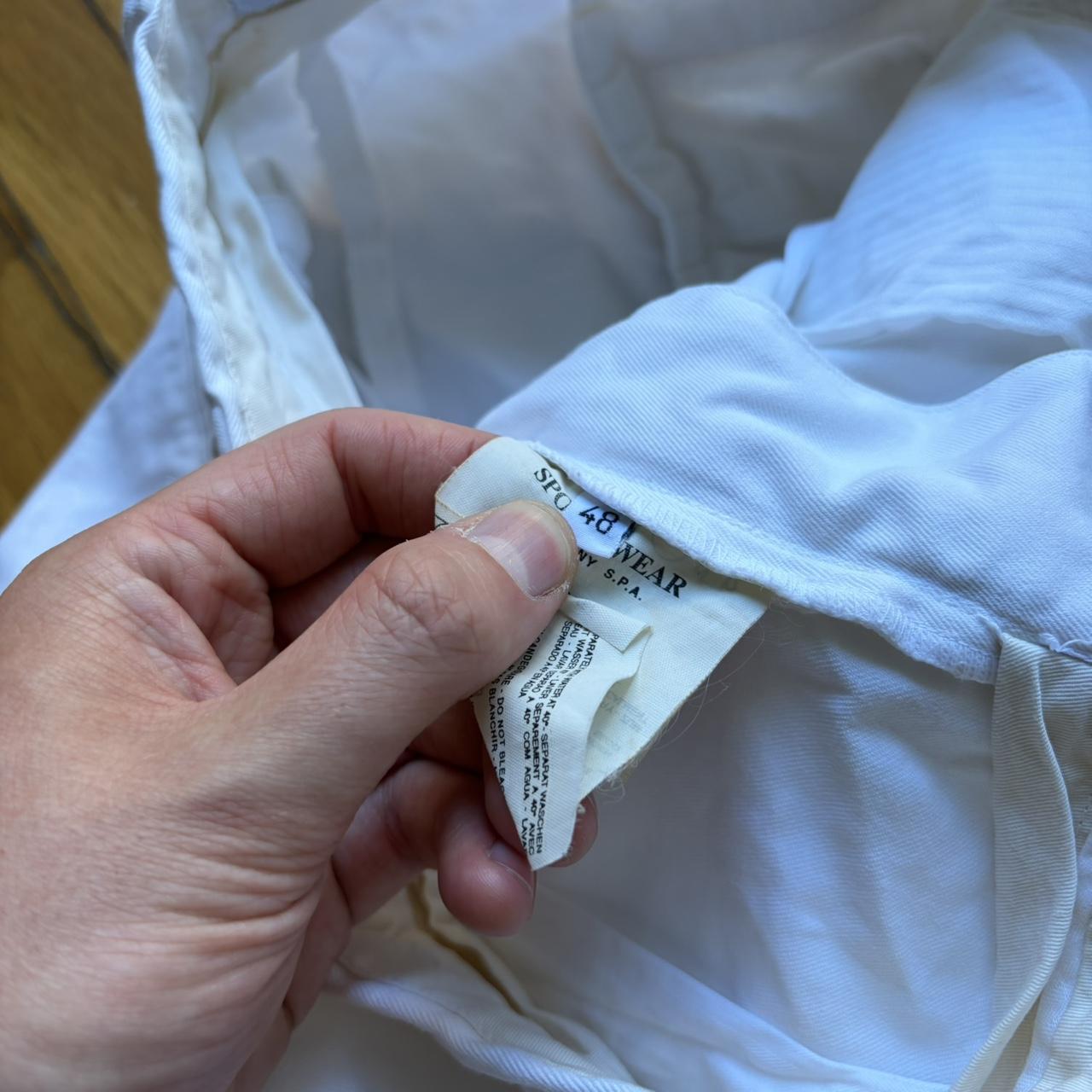 S/S 1998 CP Company Trousers White 32W 28L
