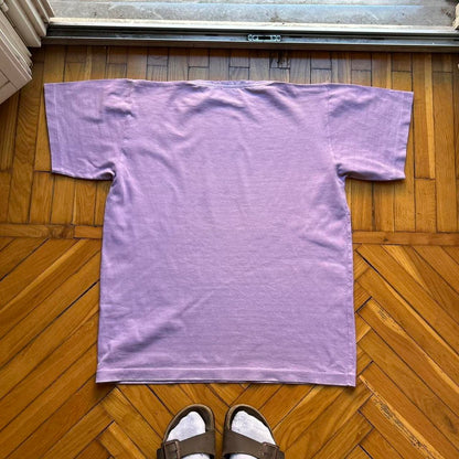 1980s Stone Island T Shirt Purple M