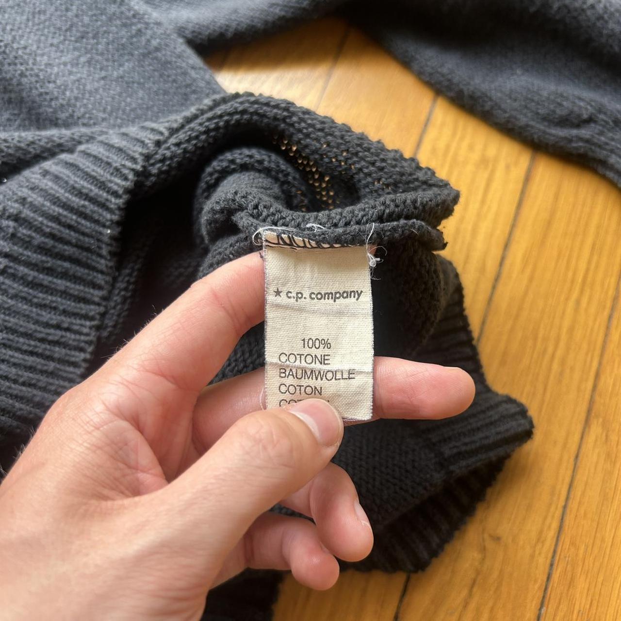 1980s CP Company Knitted Jumper Black L