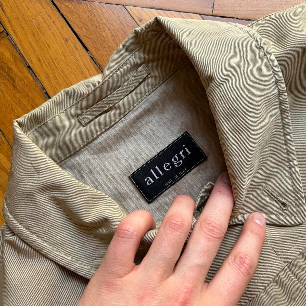 1980s Allegri Jacket Beige XL