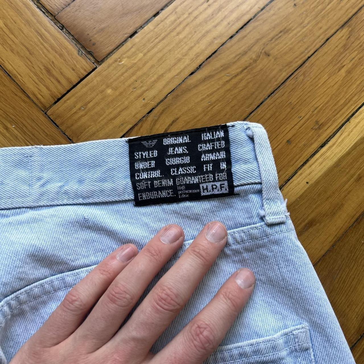 1990s Armani Jeans Blue 30W 30L