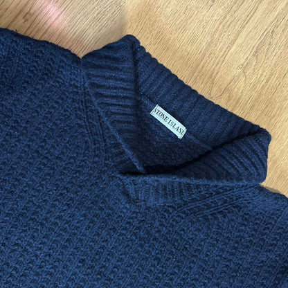 A/W 1994 Stone Island Knitted Jumper Navy XL