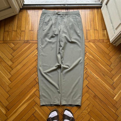 1990s Giorgio Armani Trousers Khaki 38W 34L