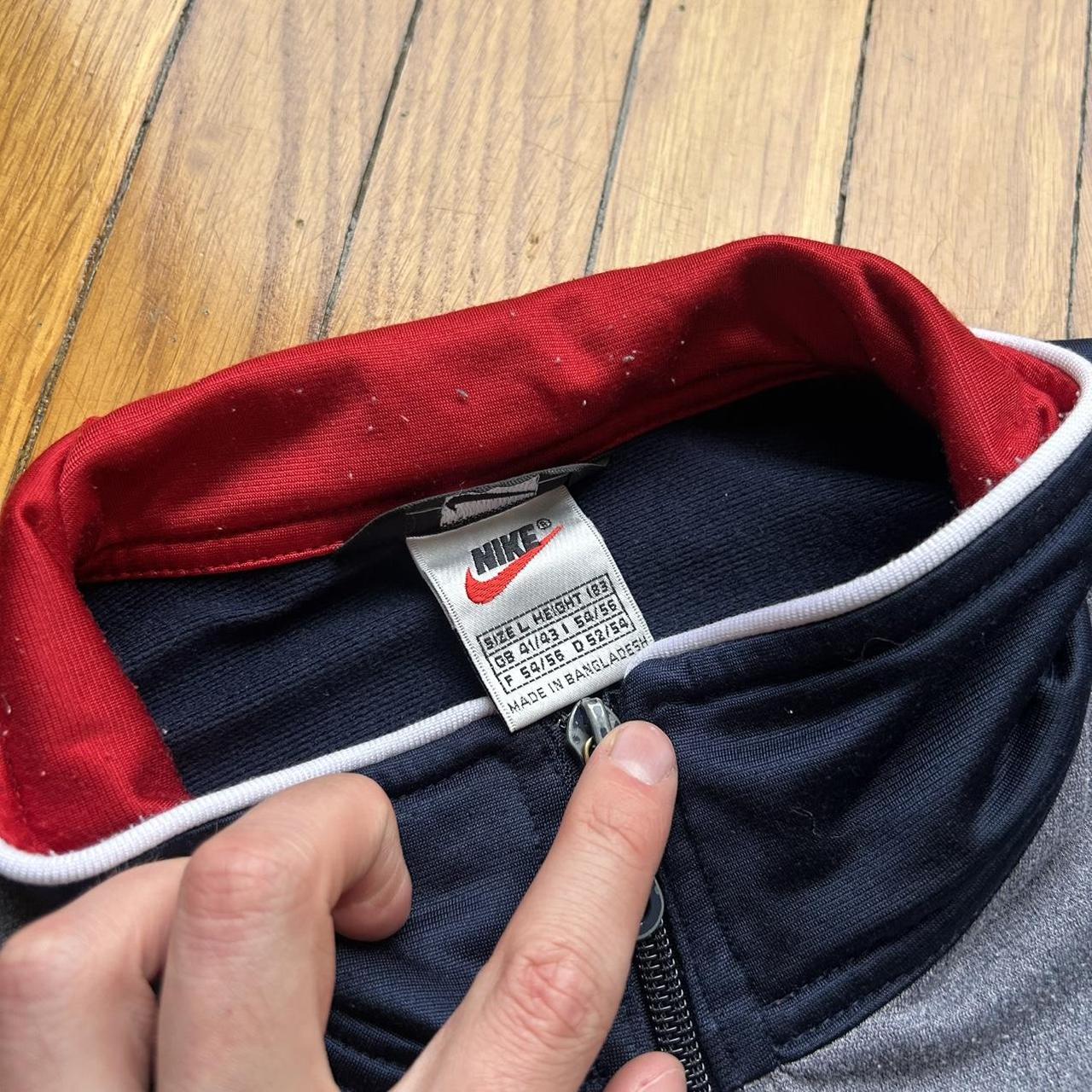 1990s Nike Track Jacket Navy L