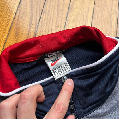 1990s Nike Track Jacket Navy L
