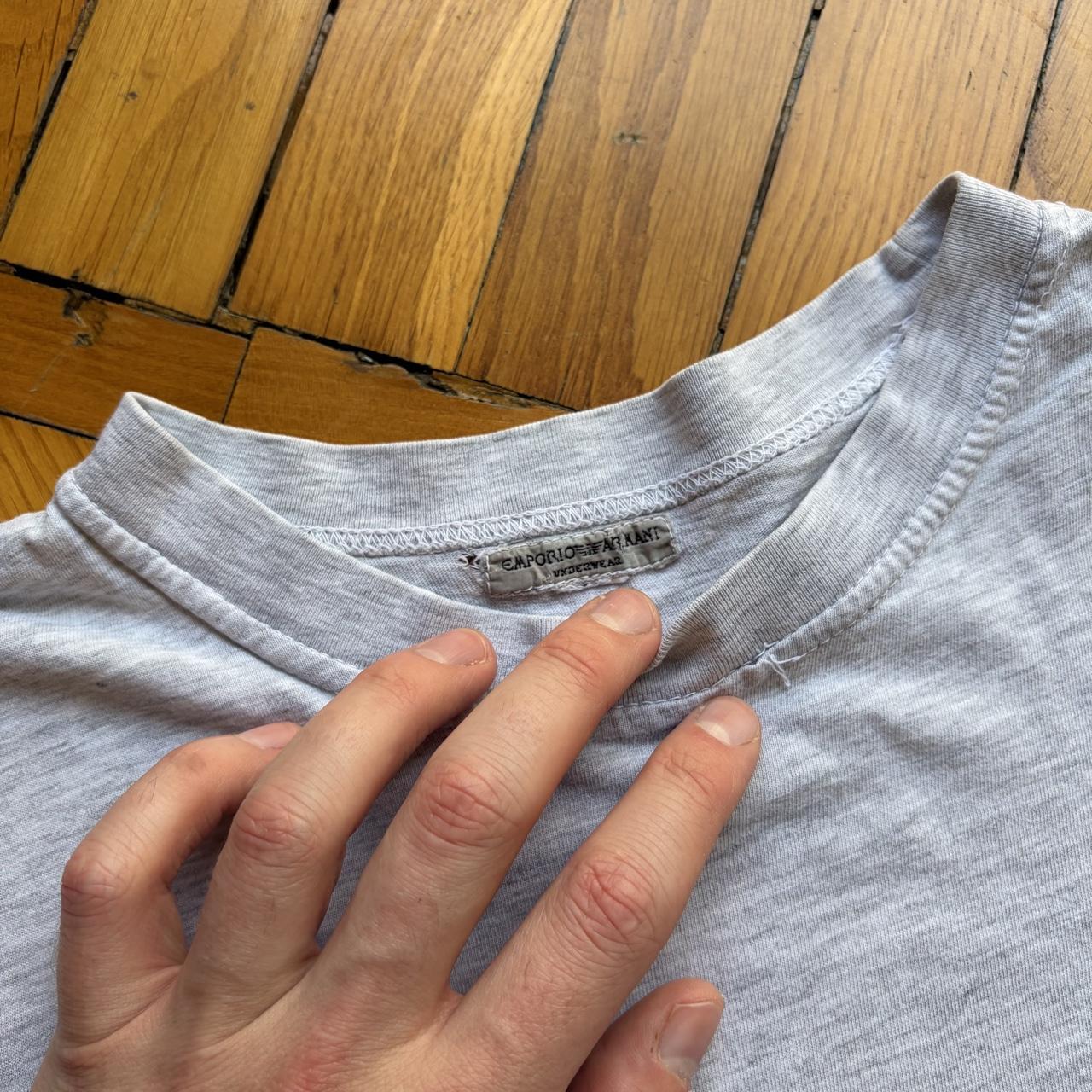 1989 Emporio Armani T Shirt Grey S