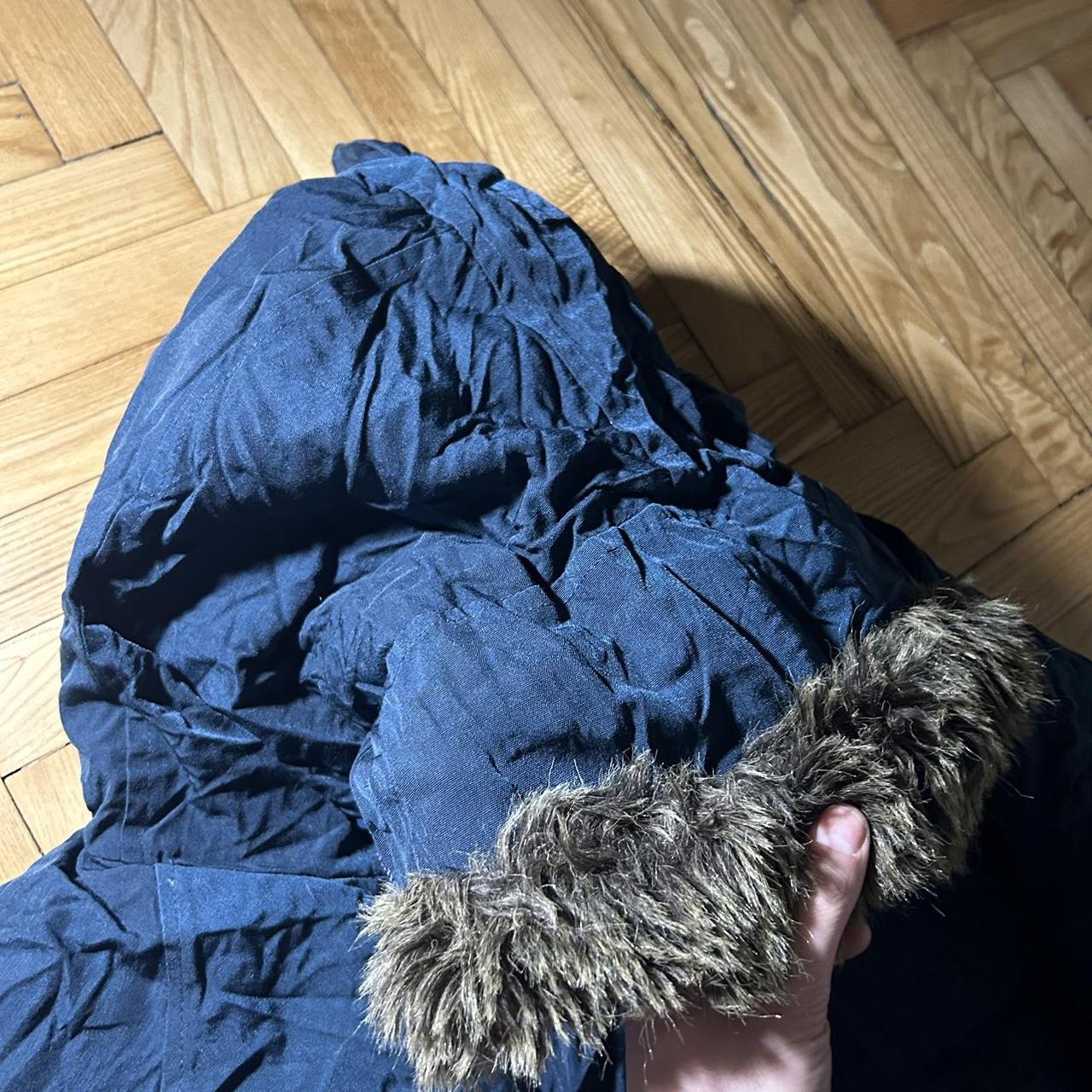 2000s Napapijri Puffer Coat Navy XL