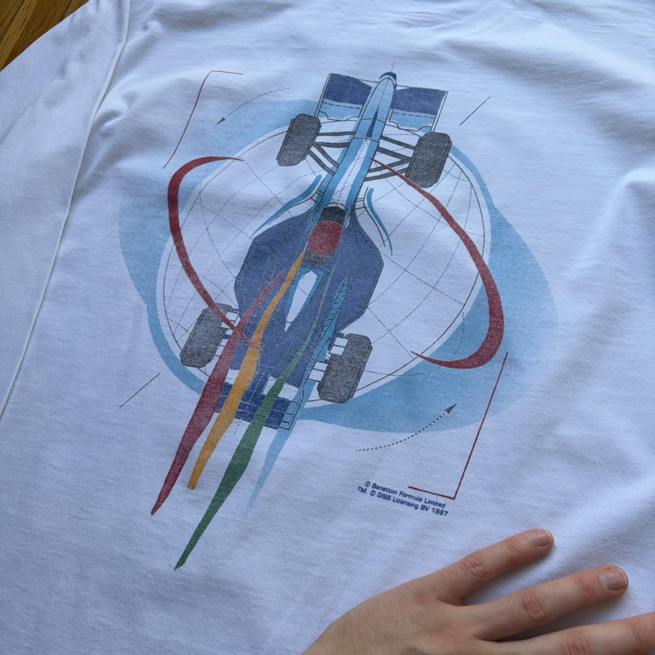 1995 Benetton Formula 1 Champions T Shirt L